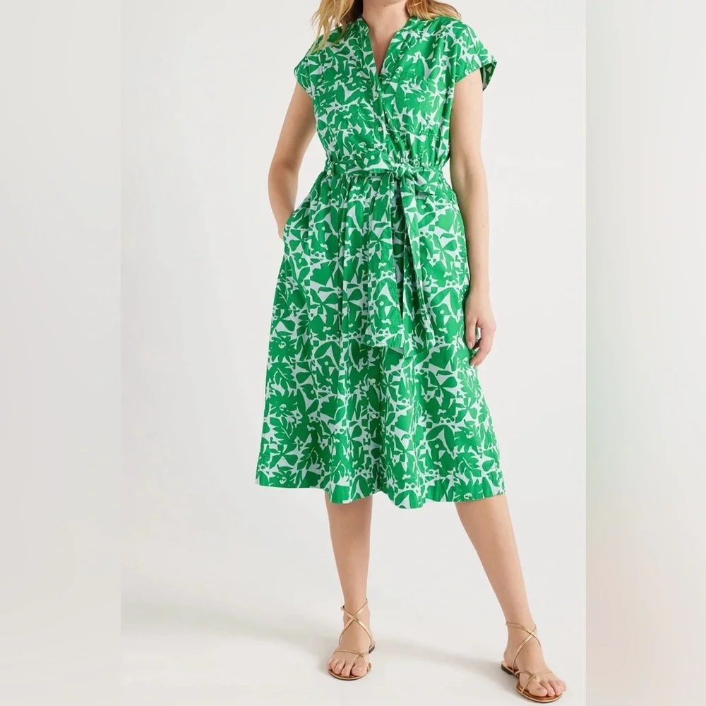 Floral Cotton ShirtDress - Picture 7 of 8